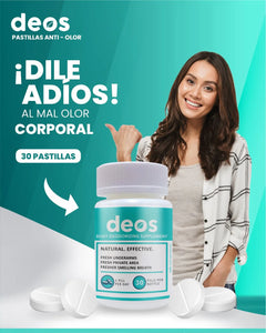 DEOS  PASTILLAS ANTI - OLOR